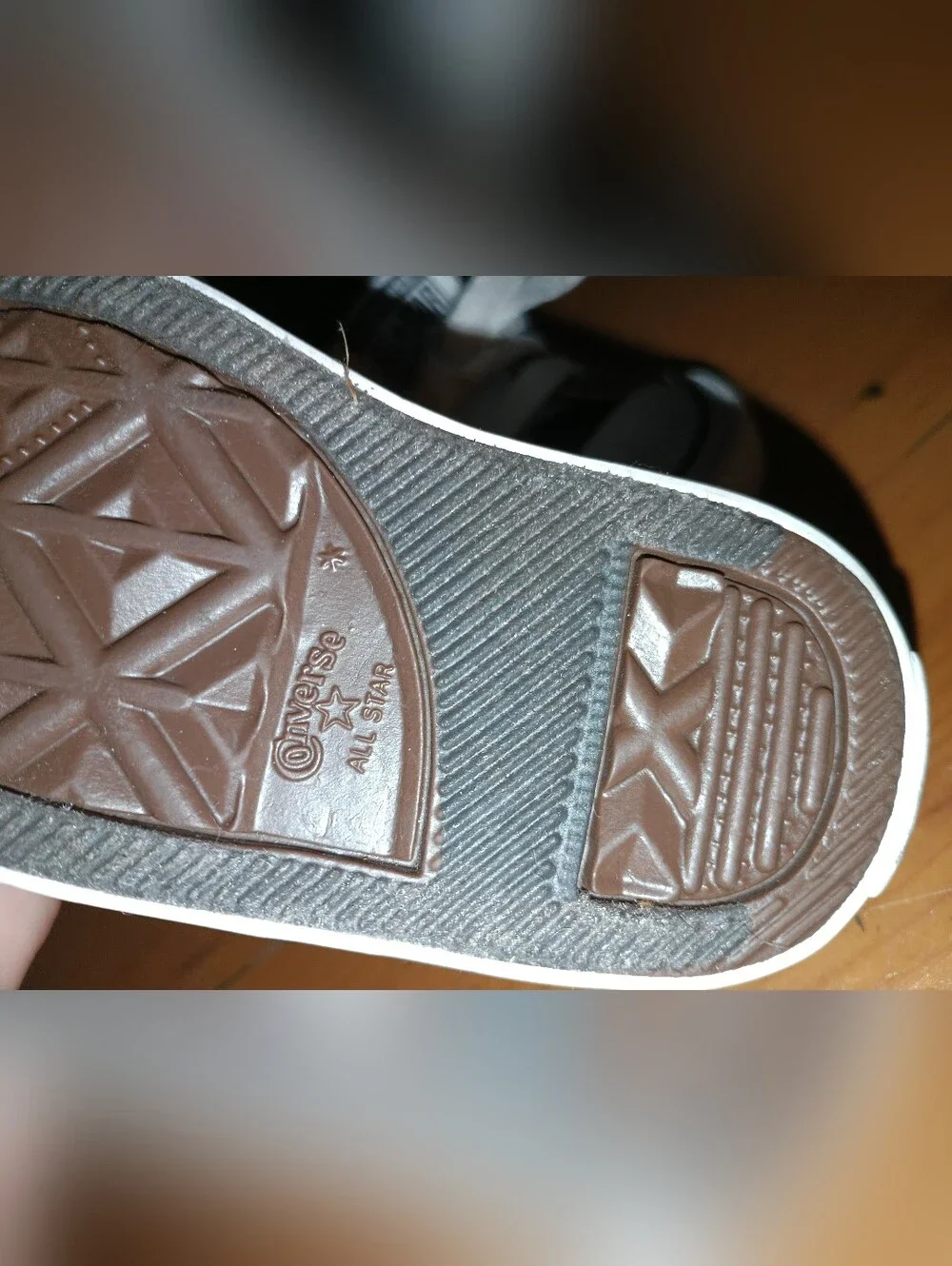 Black Infant Converse